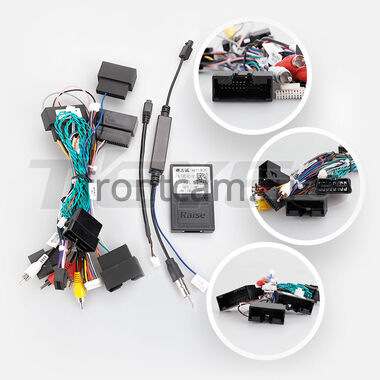 Рамка RM-1312-45 под магнитолу Teyes DS (Tesla style) 9.7 дюймов для Ford Focus 3 (2011-2019)