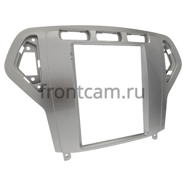 Рамка RM-1312-90 под магнитолу Tesla style 9.7 дюймов для Ford Mondeo 4 2006-2010 (серая, для авто с климат-контролем)