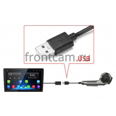 Видеорегистратор Y3070 для подключения к магнитолам по USB Full HD 720P