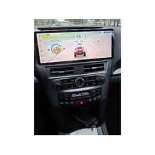 Рамка RM-0977 под магнитолу 12.3 дюйма для Subaru Legacy 5, Outback 4 2009-2014 (серая, левый руль)