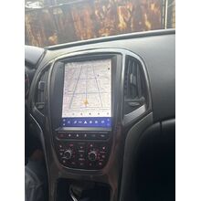 Рамка RM-1312-9 DS (Tesla style) 9.7 дюймов для Opel Astra J 2009-2018, Astra GTC J 2011-2015 / Buick Excelle 2