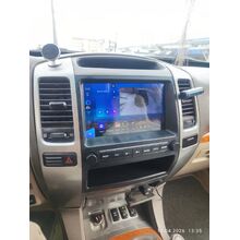Рамка RM-9-0252 под магнитолу 9 дюймов для Toyota Land Cruiser Prado 120 / Lexus GX 470 2002-2009 (для авто с монитором, тип 2)