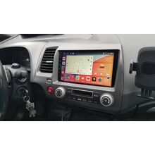Рамка RM-9-1061 под магнитолу 9 дюймов для Honda Civic 8 4D 2005-2012 (левый руль, седан)