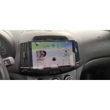 Рамка RM-9-680 под магнитолу 9 дюймов для Hyundai Elantra 4 (HD) 2006-2011 (черная)