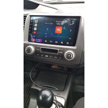 Рамка RM-9-1061 под магнитолу 9 дюймов для Honda Civic 8 4D 2005-2012 (левый руль, седан)