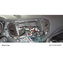 Рамка RM-9109/9109-1 под магнитолу 9 дюймов для Lada Vesta SW Cross, Vesta 2015-2022