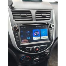 Hyundai Solaris, Accent 4 2010-2019 OEM GT067 2/16 DSP на Android 10