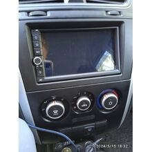 2 DIN 7 дюймов Canbox H-Line 5602 на Android 10 (4G-SIM, 4/32, DSP, IPS) С крутилкой