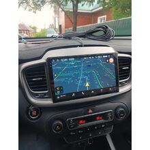 Рамка RM-10-1125 под магнитолу 10 дюймов для Kia Sorento 3 Prime 2014-2020
