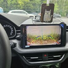 Рамка RM-10-1400 под магнитолу 10 дюймов для Volkswagen Polo 6 / Skoda Rapid 2 2020-2024