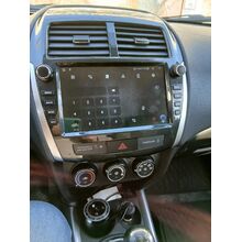 Рамка RM-9-3752 под магнитолу 9 дюймов для Mitsubishi ASX / Citroen C4 AirCross / Peugeot 4008 2012-2017