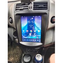 Рамка RM-1312-13 DS (Tesla style) 9.7 дюймов для Toyota RAV4 (XA30) 2005-2016 (авто с климат-контролем)