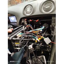Ford Focus 2, C-MAX, Mondeo 4, S-MAX, Galaxy 2, Tourneo Connect 2006-2015 (черный) Рамка RP-2052-487
