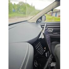 Рамка RM-9-0145 под магнитолу 9 дюймов для Mitsubishi Outlander 3 2012-2024 (глянцевая)