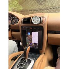 Рамка RM-1312-137 под магнитолу Tesla style 9.7 дюймов для Porsche Cayenne (955) 2002-2007, Cayenne (957) 2007-2010