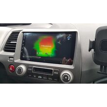 Рамка RM-9-1061 под магнитолу 9 дюймов для Honda Civic 8 4D 2005-2012 (левый руль, седан)