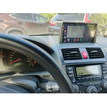 Рамка RM-9-HO171N под магнитолу 9 дюймов для Honda Accord 7 2002-2008 (взамен верхнего бардачка)