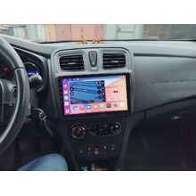Рамка RM-1090 под магнитолу 10 дюймов для Renault Logan 2, Sandero 2 (Stepway) 2012-2022 / Dacia Sandero 2 (Stepway) 2012-2016