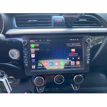 Рамка RM-10-419 под магнитолу 10 дюймов для Kia Rio 4, Rio X-Line 2017-2020 (с кнопкой)