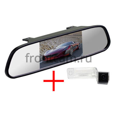 Зеркало + камера для Audi A3 (03-13) / A4 (04-08) / A6 (01-04) / A8 (02-10) / Allroad (01-04) / Q7 (05-11)