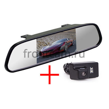 Зеркало + камера для Peugeot 307 седан, 206, 207, 407 седан